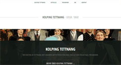 Desktop Screenshot of kolping-tettnang.de