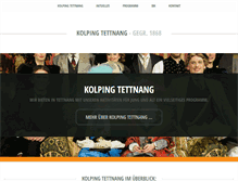 Tablet Screenshot of kolping-tettnang.de